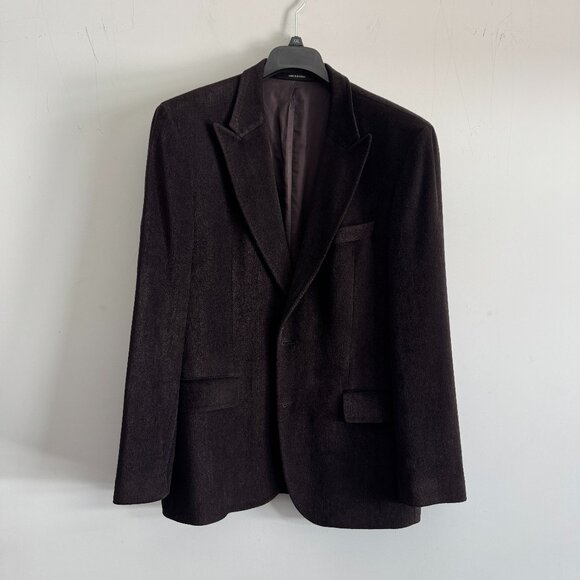 Hugo Boss Other - Hugo Boss 53% Virgin Wool Brown Jacket, Size 52/ 42R